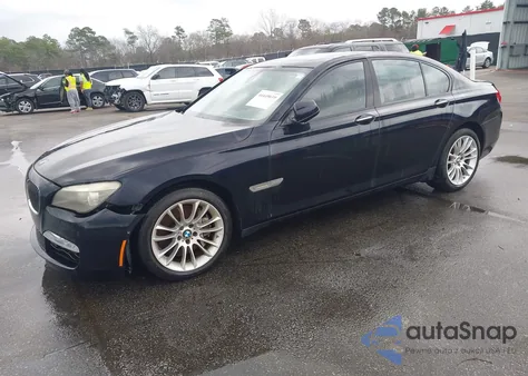 2010 BMW 750I z USA, uszkodzony, nr VIN WBAKA8C52ACY36028